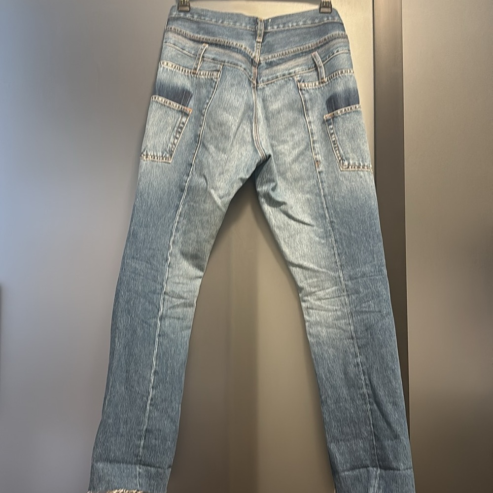 Luxury FRAME High Rise Inverted Jean Enzo - Picture 3 of 8